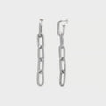 Long chain earring.