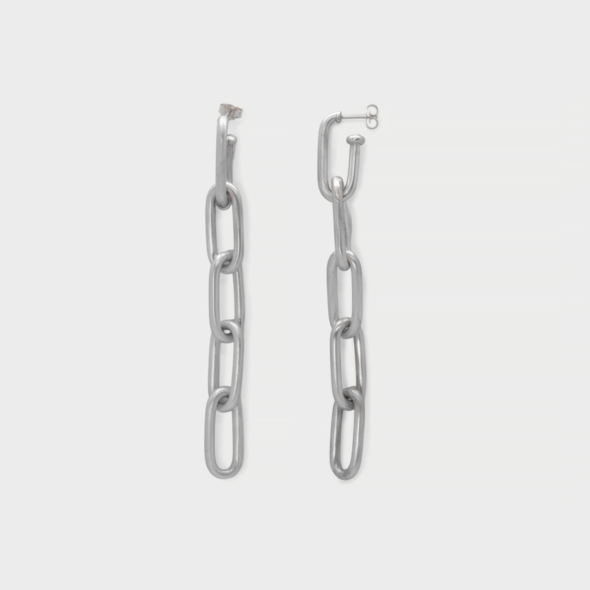 Long chain earring.