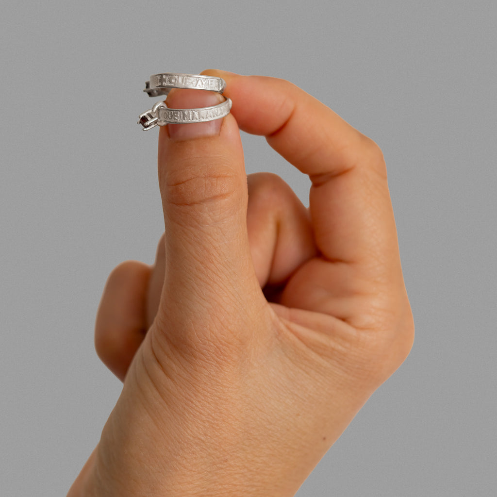 Friendship rings.